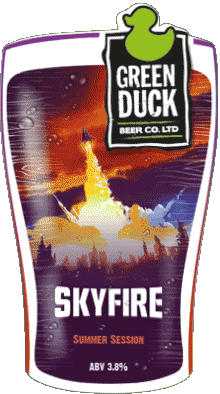 Skyfire-Skyfire Green Duck Royaume Uni Bières Boissons 
