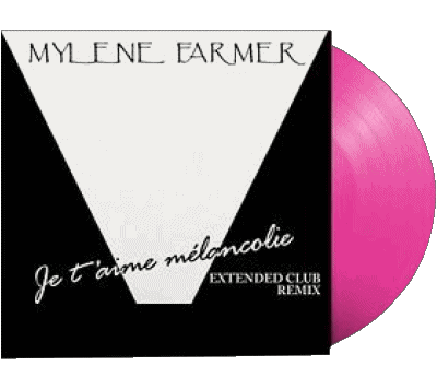 Maxi 45t je t&#039;aime mélancolie-Maxi 45t je t&#039;aime mélancolie Mylene Farmer Francia Música Multimedia 