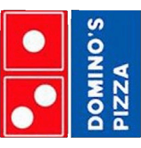 1975-1975 Domino's Pizza Fast Food - Ristorante - Pizza Cibo 
