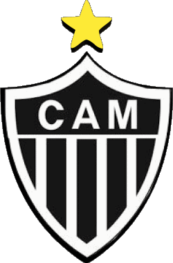1990-1990 Clube Atlético Mineiro Brésil FootBall Club Amériques Logo Sports 
