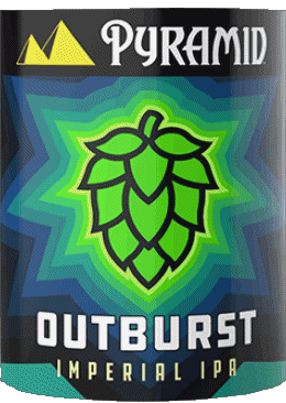 Outburst imperial IPA-Outburst imperial IPA Pyramid USA Bier Getränke 
