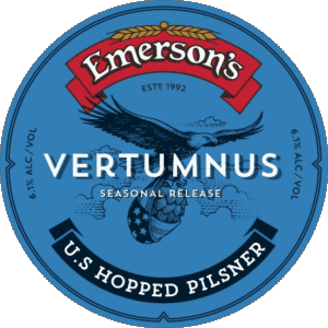 vertumnus-vertumnus Emerson's New Zealand Beers Drinks 