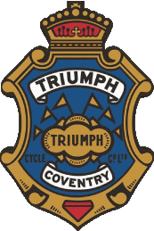 1922-1922 Logo Triumph MOTOCICLI Trasporto 
