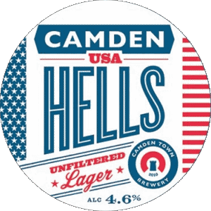 Usa Hells-Usa Hells Camden Town UK Bier Getränke 