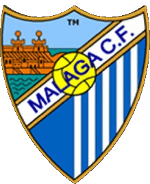 1999-1999 Malaga Spain Soccer Club Europa Logo Sports 
