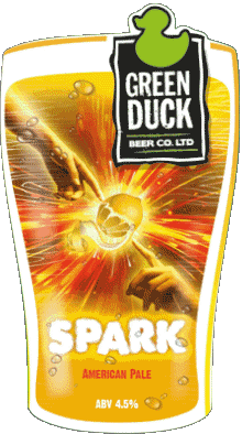 Spark-Spark Green Duck UK Bier Getränke 