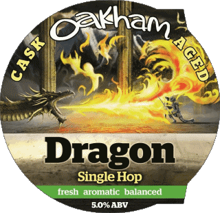 Dragon-Dragon Oakham Ales Royaume Uni Bières Boissons 
