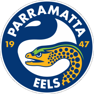 2011-2011 Parramatta Eels Australia Rugby - Club - Logo Sportivo 