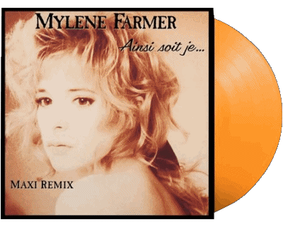 Maxi 45t Ainsi soit je ...-Maxi 45t Ainsi soit je ... Mylene Farmer Francia Musica Multimedia 