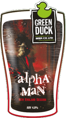 Alpha-Man-Alpha-Man Green Duck UK Bier Getränke 