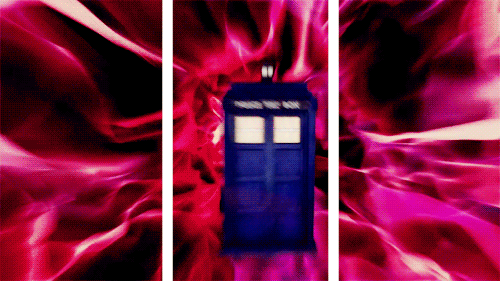 Doctor Who, Tardis-Doctor Who, Tardis 3D - Lignes -  Bandes 3D Effets Humour - Fun 