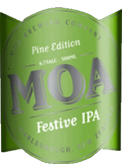 Festive IPA-Festive IPA Moa Neuseeland Bier Getränke 