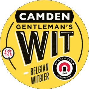 Gentleman&#039;s Wit Begian Witbier-Gentleman&#039;s Wit Begian Witbier Camden Town UK Bier Getränke 