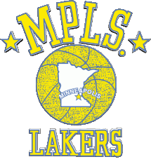 1951-1951 Los Angeles Lakers U.S.A - NBA Pallacanestro Sportivo 