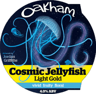 Cosmic Jellyfish-Cosmic Jellyfish Oakham Ales UK Birre Bevande 