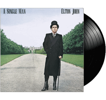 A Single Man-A Single Man Elton John Rock UK Musica Multimedia 