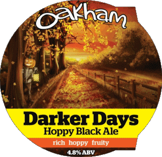 Darker Days-Darker Days Oakham Ales UK Cervezas Bebidas 