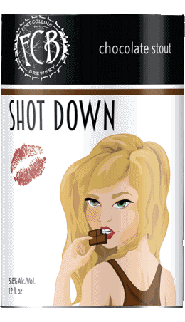 Shot Down-Shot Down FCB - Fort Collins Brewery USA Beers Drinks 