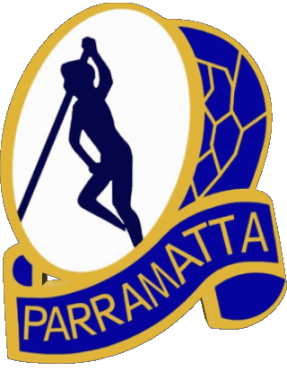 1975-1975 Parramatta Eels Australie Rugby Club Logo Sports 
