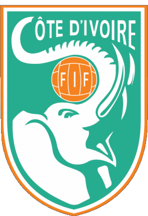 Logo-Logo Côte d'Ivoire Afrique FootBall Equipes Nationales - Ligues - Fédération Sports 