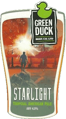 Starlight-Starlight Green Duck UK Bier Getränke 