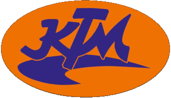 1954-1954 Logo Ktm MOTOCICLETAS Transporte 