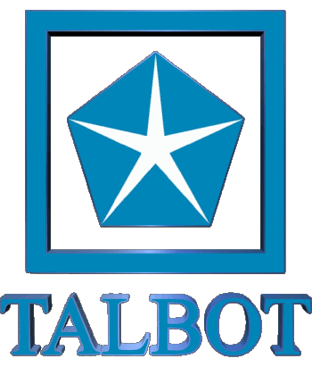 1962 - 1977-1962 - 1977 Logo Talbot Cars - Old Transport 