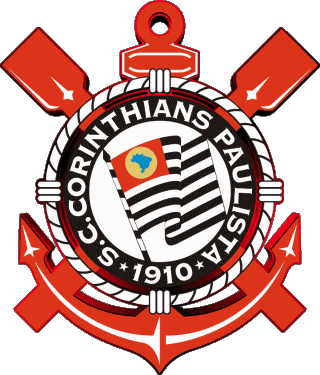 1980 - 1999-1980 - 1999 Corinthians Paulista Brasilien Fußballvereine Amerika Logo Sport 