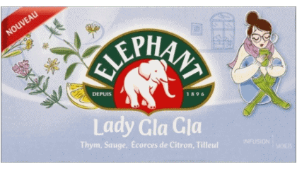Lady Gla Gla-Lady Gla Gla Eléphant Té - Infusiones Bebidas 