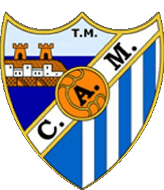 1992 B-1992 B Malaga Espagne FootBall Club Europe Logo Sports 