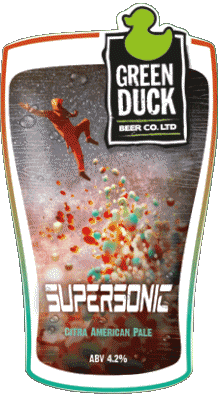 Supersonic-Supersonic Green Duck UK Bier Getränke 
