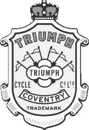 1902-1902 Logo Triumph MOTORCYCLES Transport 