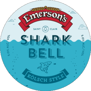 Shark Bell-Shark Bell Emerson's New Zealand Beers Drinks 