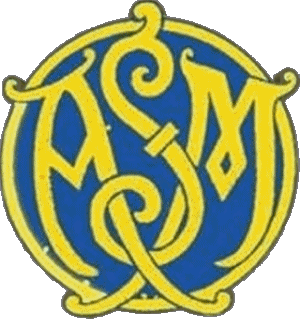 1911-1911 Clermont Auvergne ASM France Rugby - Clubs - Logo Sport 