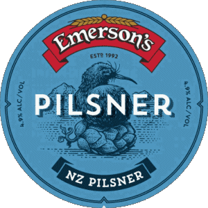 Pilsner-Pilsner Emerson's Nouvelle Zélande Bières Boissons 