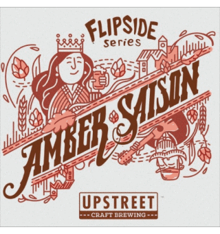 Amber saison-Amber saison UpStreet Canadá Cervezas Bebidas 