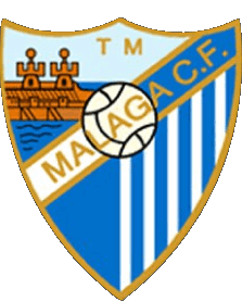 1994-1994 Malaga Spain Soccer Club Europa Logo Sports 