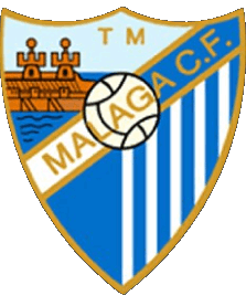 1994-1994 Malaga Spain Soccer Club Europa Logo Sports 