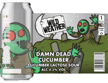 Damn dead cucumber-Damn dead cucumber Wild Weather UK Cervezas Bebidas 