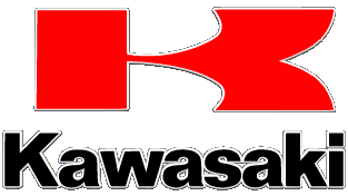 1967-1967 Logo Kawasaki MOTORRÄDER Transport 