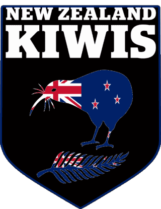 New zealand Kiwis Logo-New zealand Kiwis Logo Nouvelle Zélande Océanie Rugby Equipes Nationales - Ligues - Fédération Sports 