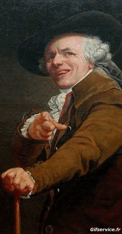 Joseph Ducreux-Joseph Ducreux Eindämmung Covid Kunst Nachbildungen Herausforderung 1 Verschiedene Gemälde Morphing - Sehen Sie aus wie Humor -  Fun 