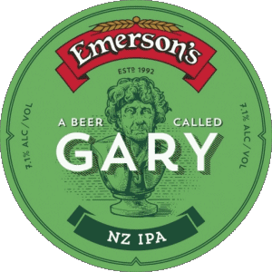Gary-Gary Emerson's Nouvelle Zélande Bières Boissons 