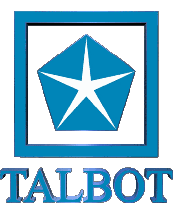 1962 - 1977-1962 - 1977 Logo Talbot Autos - Alt Transport 