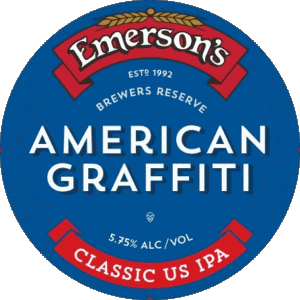 American Graffiti-American Graffiti Emerson's Neuseeland Bier Getränke 