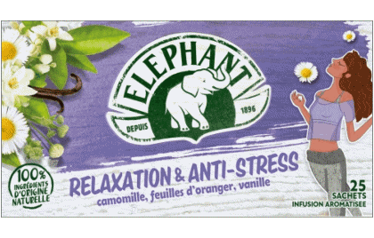 Relaxation & Anti-Stress-Relaxation & Anti-Stress Eléphant Té - Infusiones Bebidas 