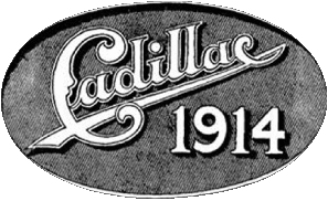 1914-1914 Logo Cadillac Coche Transporte 
