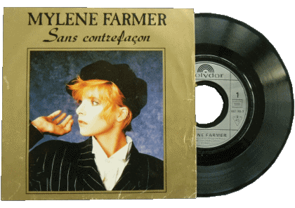 45t sans contrefaçon-45t sans contrefaçon Mylene Farmer France Music Multi Media 