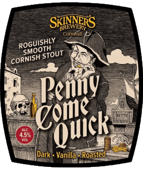 Penny Come Quick-Penny Come Quick Skinner's UK Bier Getränke 
