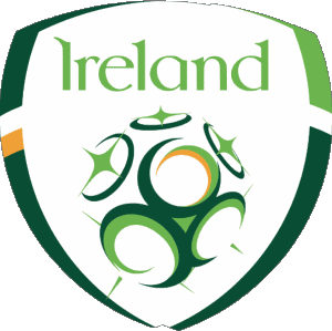Logo-Logo Irland Europa Fußball - Nationalmannschaften - Ligen - Föderation Sport 